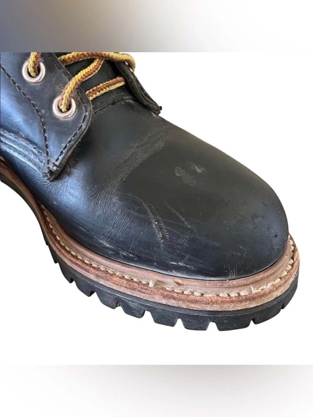 Red Wing Shoes Men's Black Logger Boots #699 - Size 9 - Made in USA‎